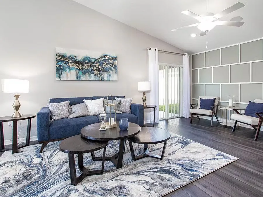 Orchid living area